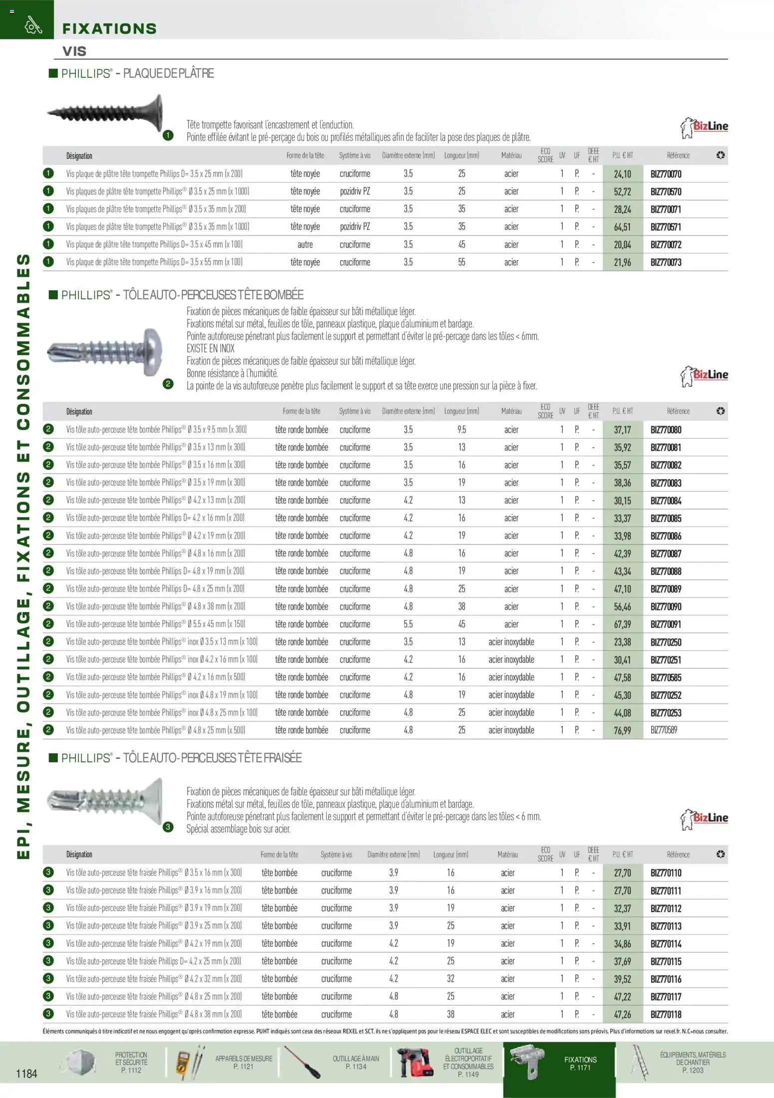 {H1} | Page: 75 | Produits: Plâtre