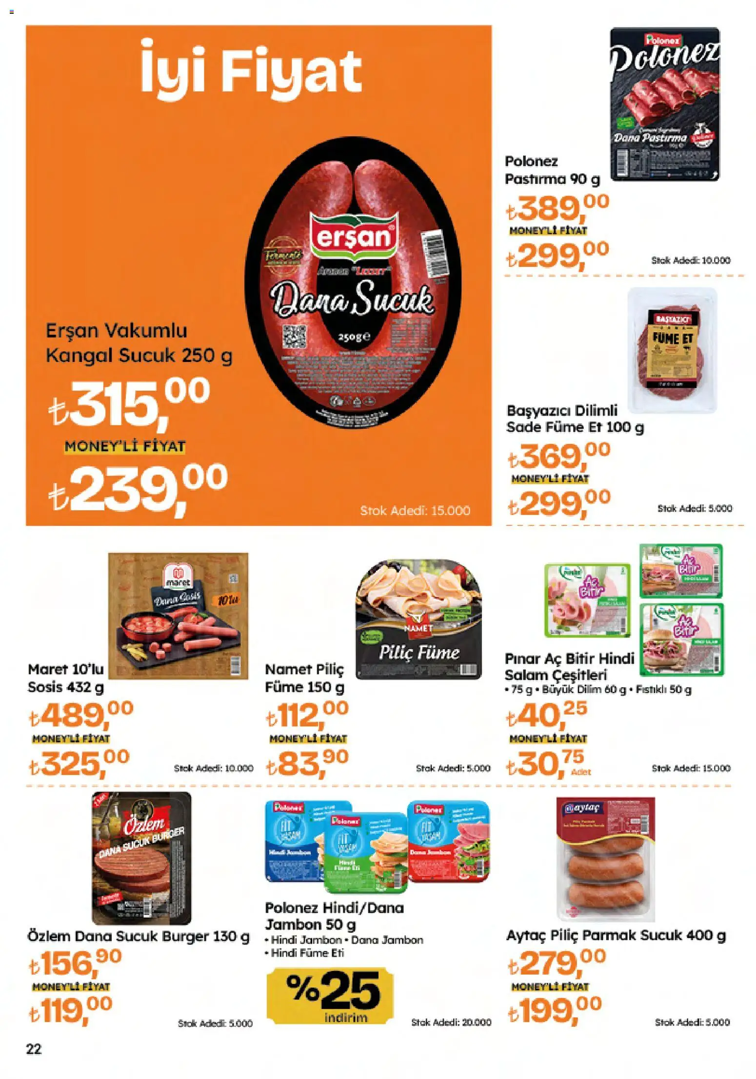 Migros Katalog - Migroskop - 04.12.2025 tarihinden itibaren geçerlidir | Sayfa: 22 | Ürünler: Jambon, Sosis, Piliç, Sucuk