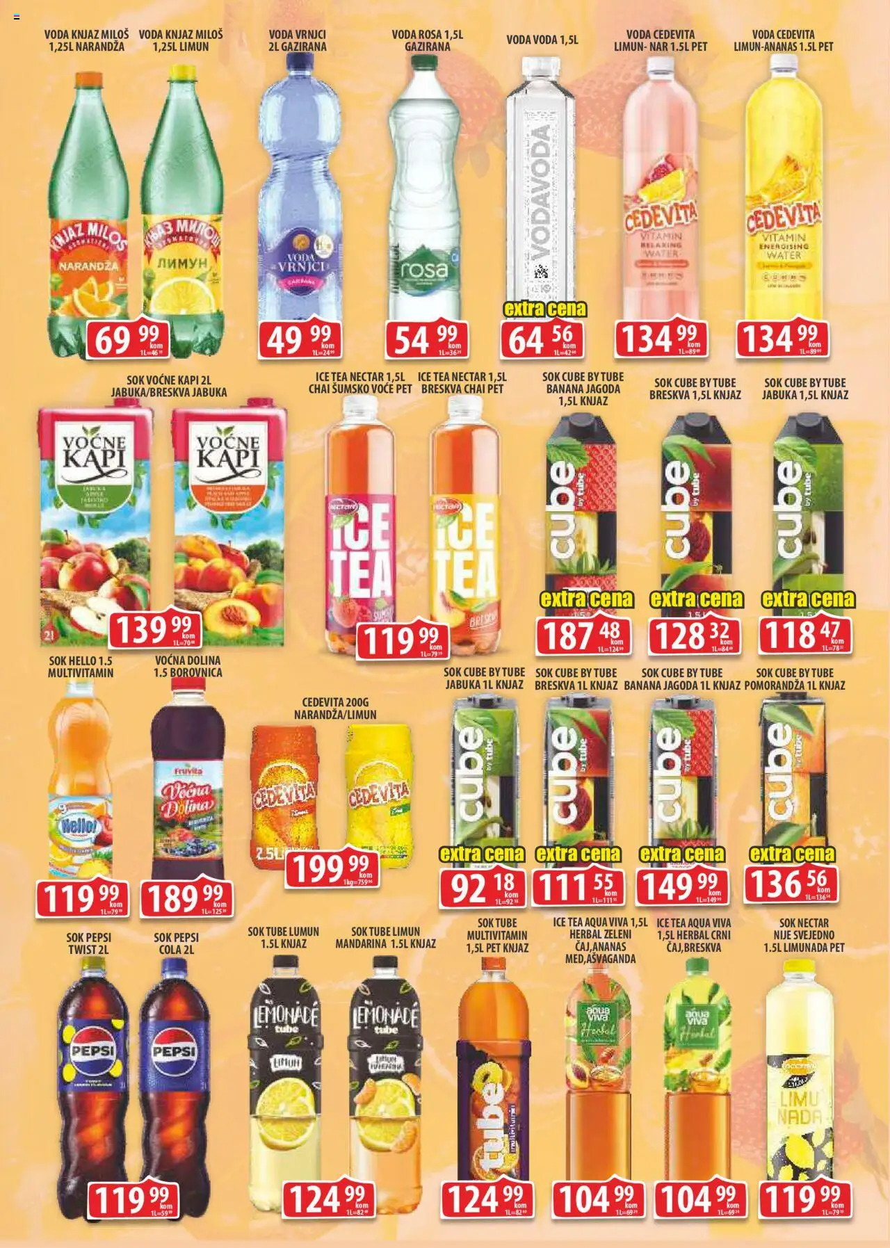 Fortuna Market katalog - važi od 12.09.2025 | Strana: 12 | Proizvode: Banana, Voda, Limun, Pepsi