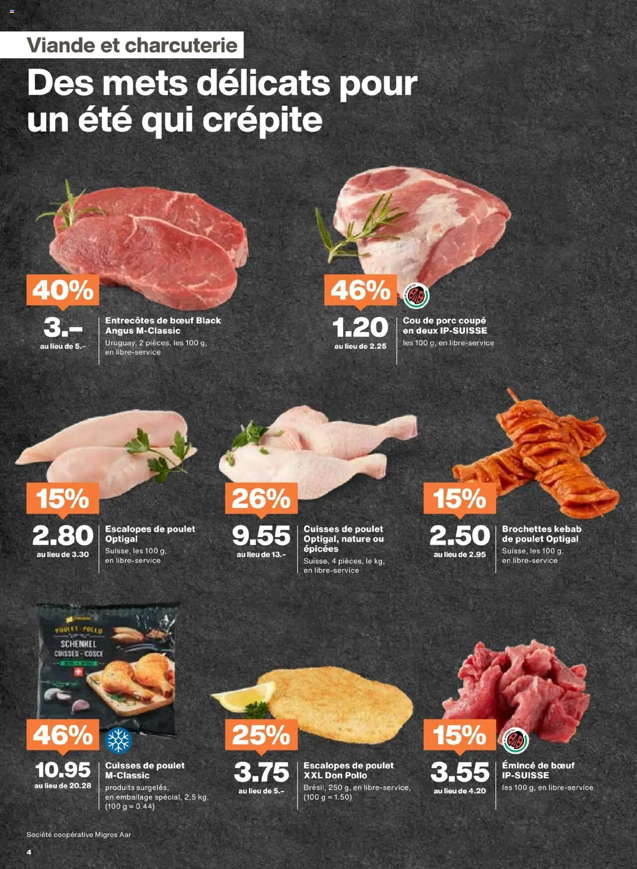 Migros - Magazin FR ab 05.08.2025 | Seite: 4