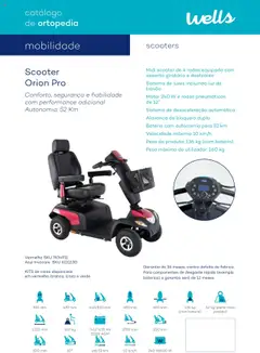 Pré-visualização Well’s Catálogo de Ortopedia válido de 12.02.2024 | Página: 46 | Produtos: Bateria
