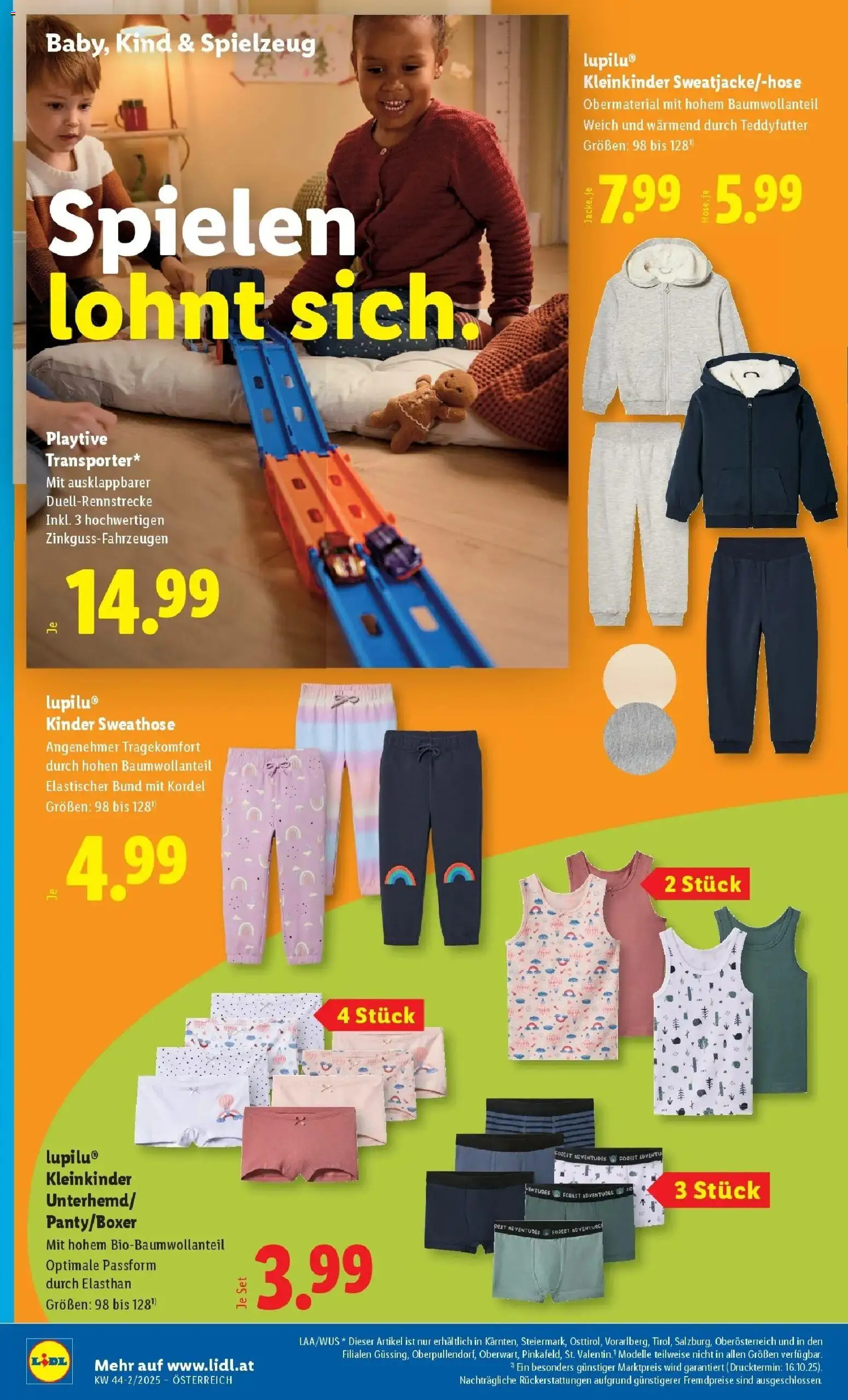 Lidl Flugblatt - Jenbach, Eferding, Dornbirn gültig ab 30.10.2025 | Seite: 22