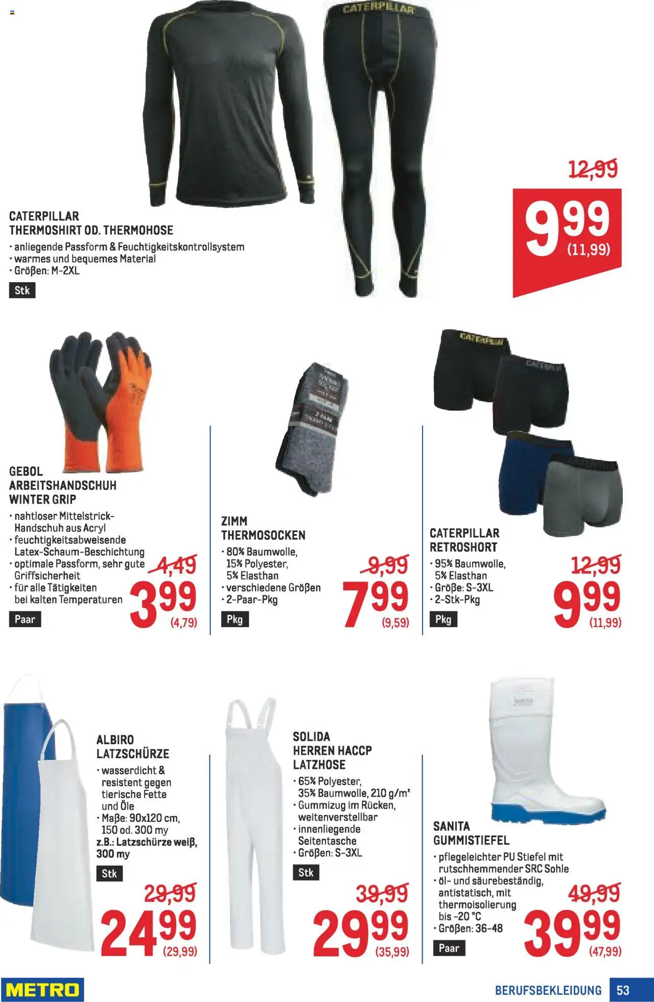 Metro angebote Profi gültig ab 16.10.2025 | Seite: 53 | Produkte: Stiefel, Gummistiefel, Öl