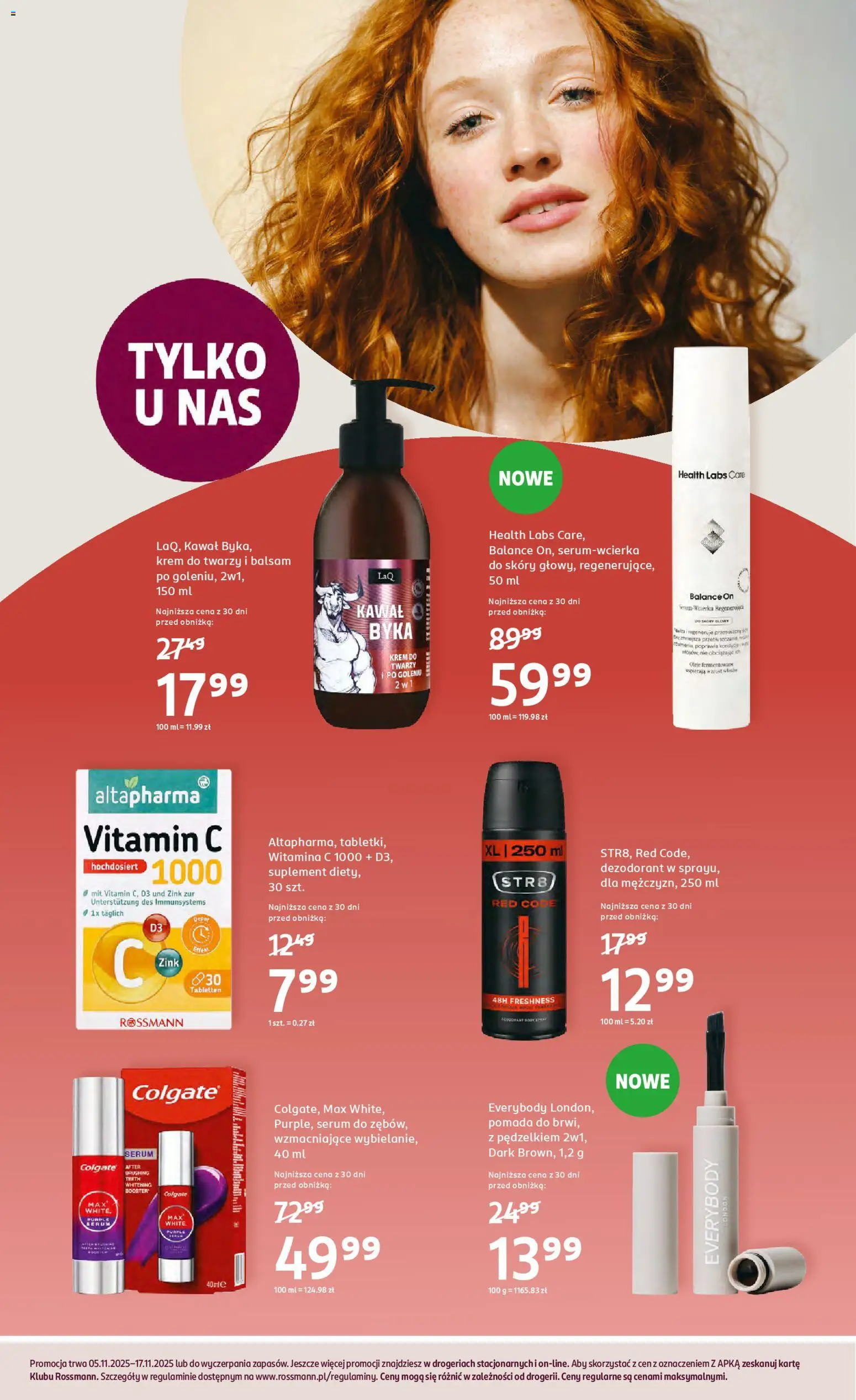 Rossmann Gazetka od 05.11.2025 | Strona: 13 | Produkty: Krem, Dezodorant, Krem do twarzy
