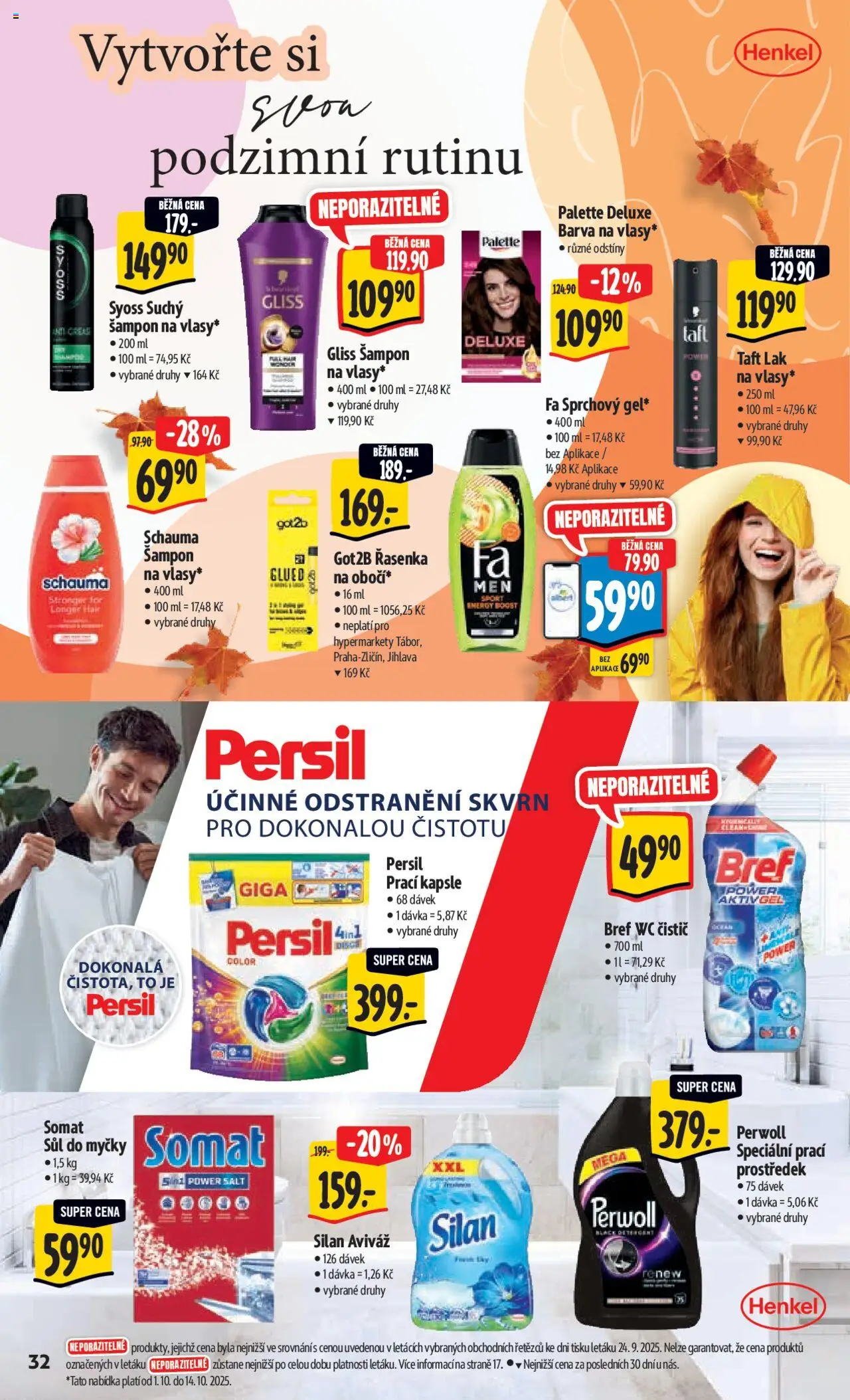 Albert leták - Hypermarket od 01.10.2025 | Strana: 41 | Produkty: Kapsle, Sůl do myčky, Wc, Wc čistič