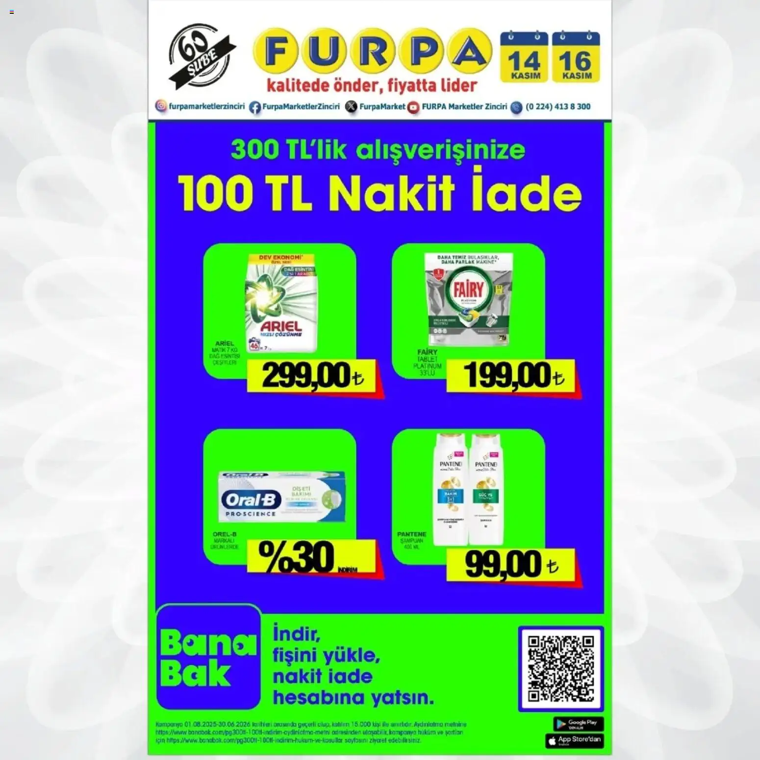Furpa Cuma’dan Pazar’a Katalog - 14.11.2025 tarihinden itibaren geçerlidir | Sayfa: 17 | Ürünler: Şampuan, Tablet