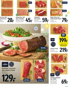 Føtex - Tilbudsavis uge 14 gyldig fra 27.03.2026 | Side: 22 | Produkter: Bøffer, Bacon