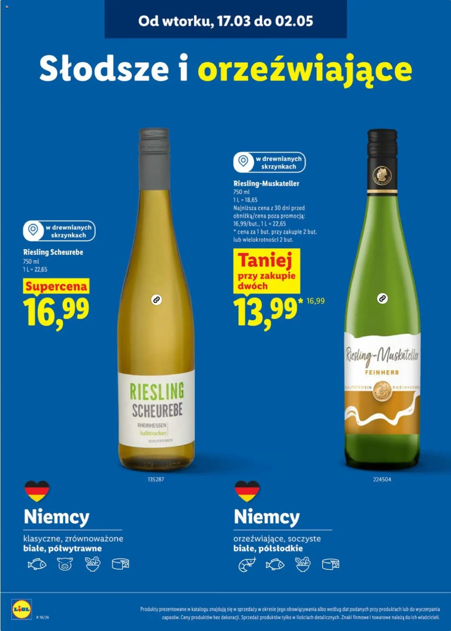 Lidl Katalog karta win od 13.04.2026 | Strona: 9 | Produkty: Riesling