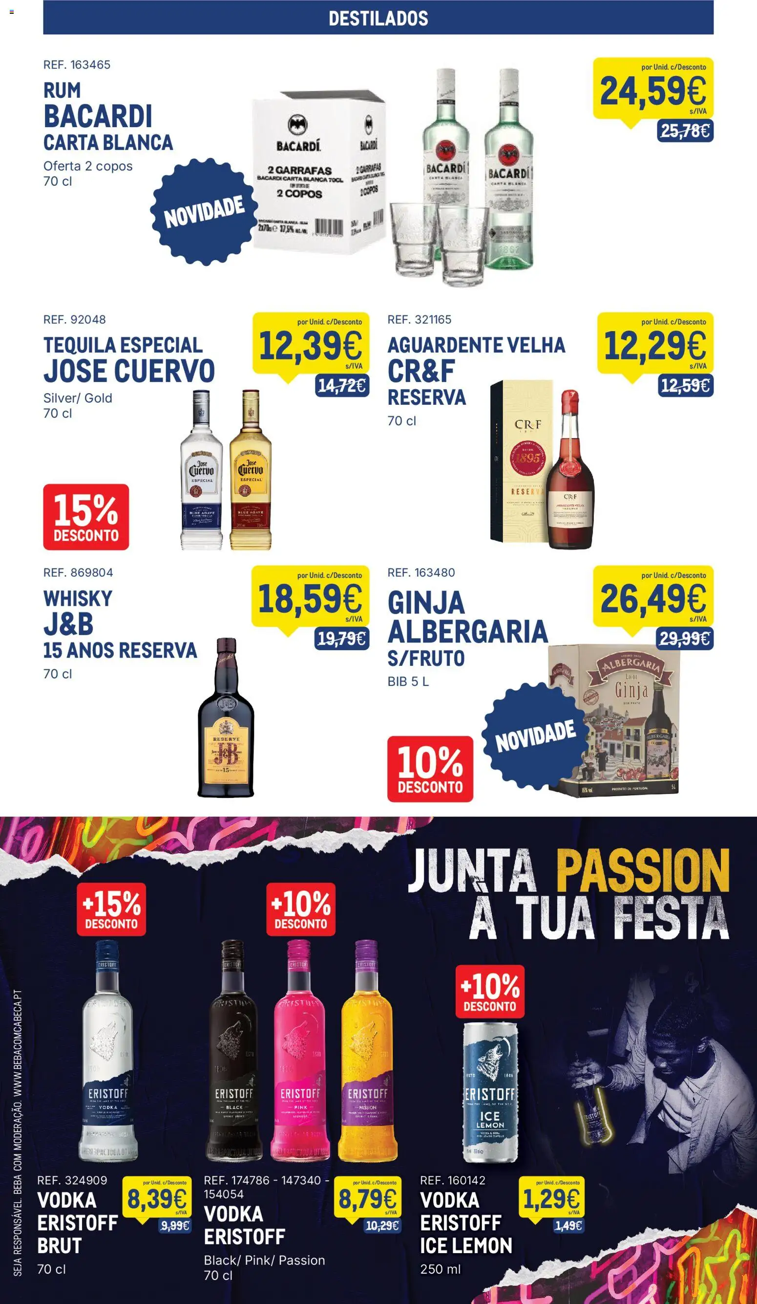 Makro folheto │ válido de 28.10.2025 | Página: 14 | Produtos: Copos, Whisky, Licor, Tequila