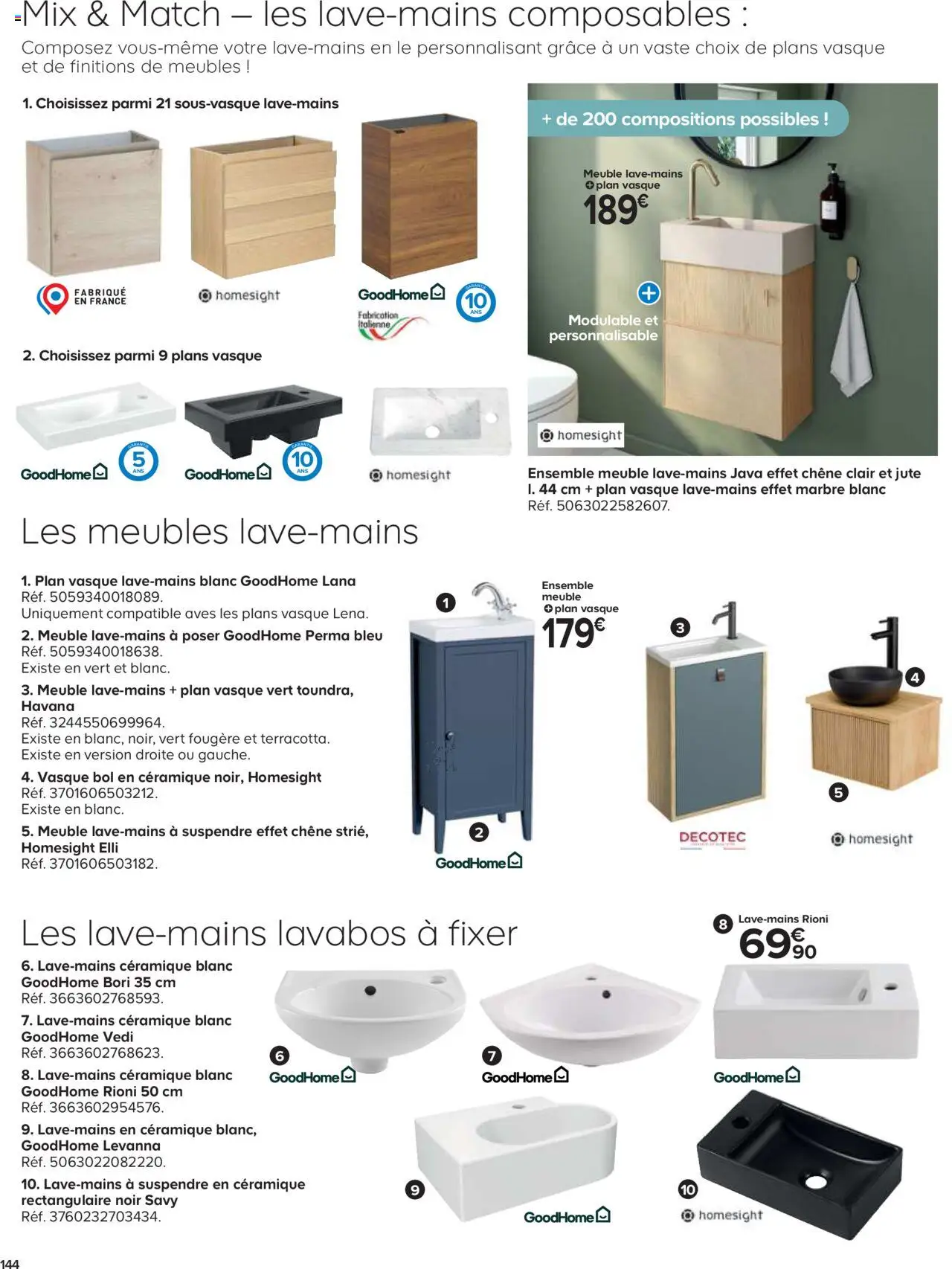 {H1} | Page: 144 | Produits: Meuble, Bol