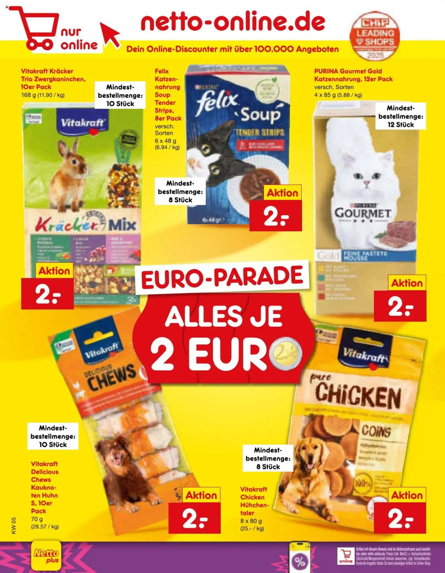 Netto Marken-Discount Prospekt 	 – gültig ab 26.01.2026 | Seite: 12 | Produkte: Purina gourmet gold