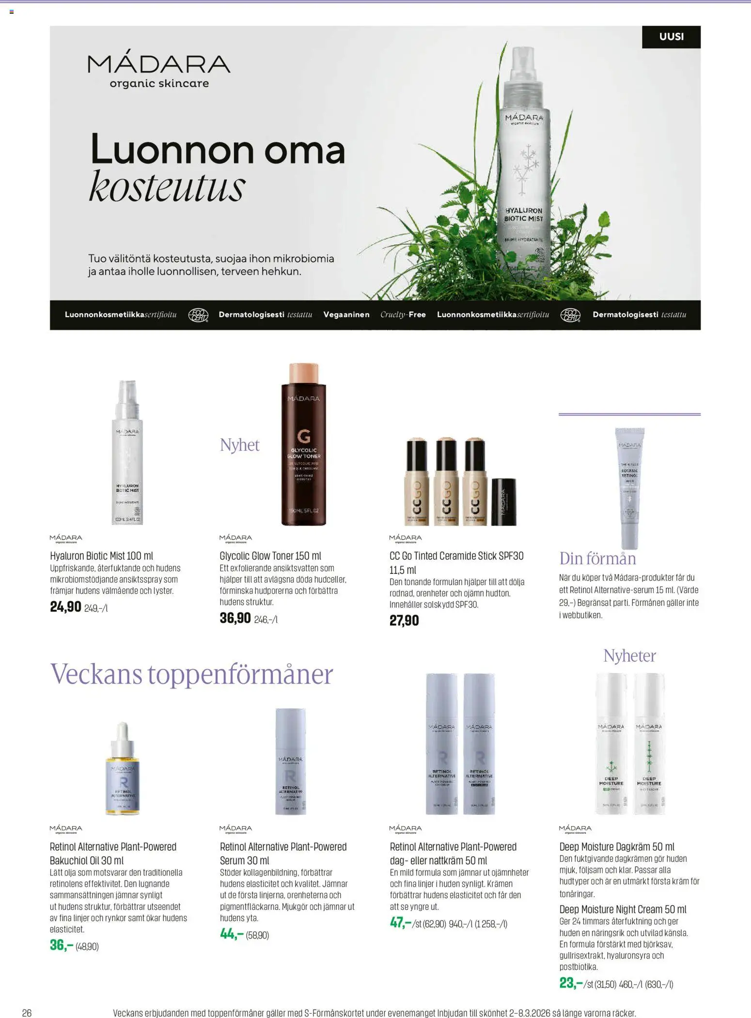 Sokos tarjoukset - Emotion – voimassa 02.03.2026 alkaen | Sivu: 26