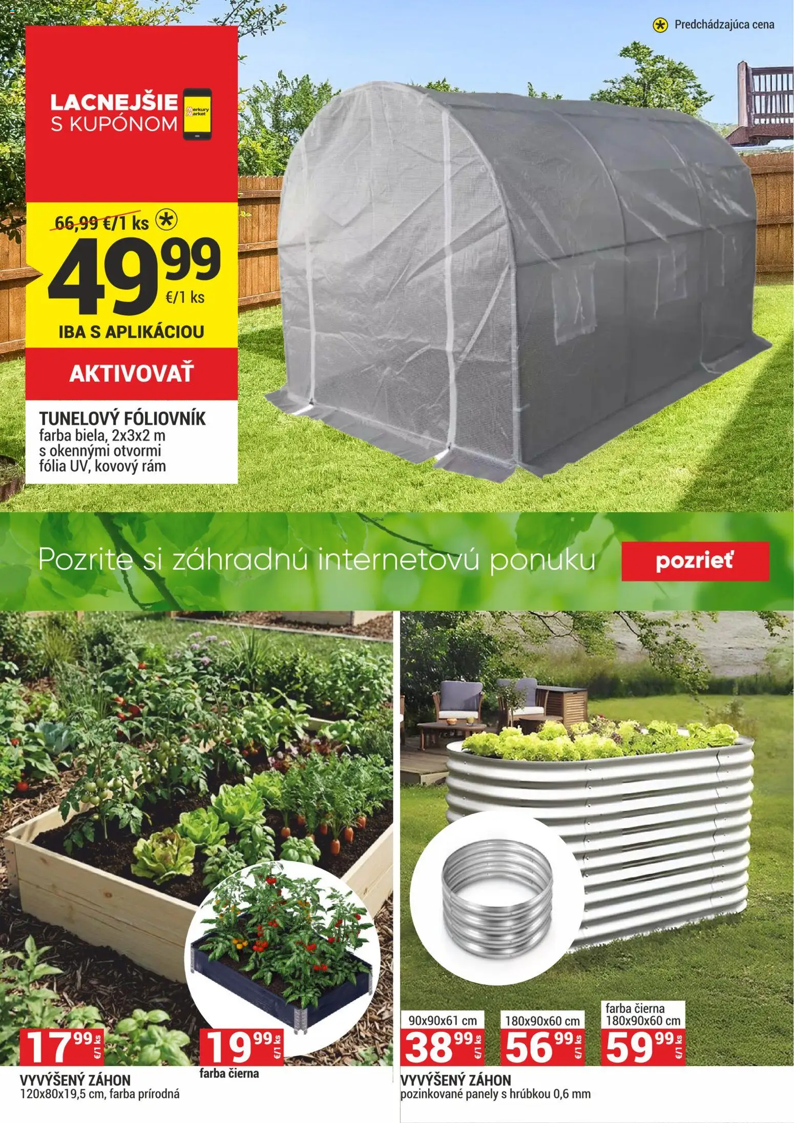 Nové Merkury Market akcie – leták je platný od 01.02.2026 | Strana: 38 | Produkty: Panely, Vyvýšený záhon, Rám