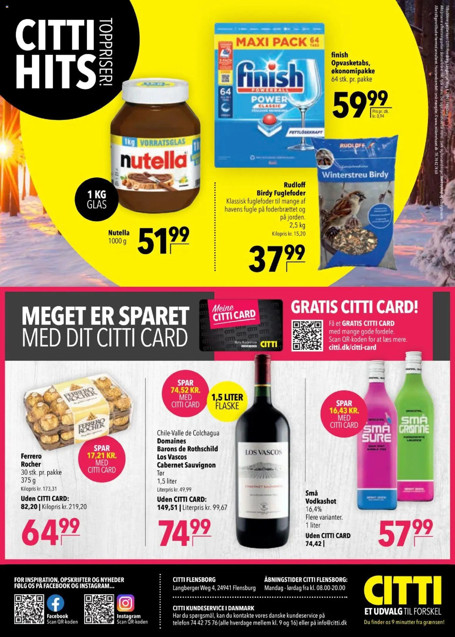 CITTI tilbudsavis – gyldig fra 07.01.2026 | Side: 12 | Produkter: Telefon, Nutella
