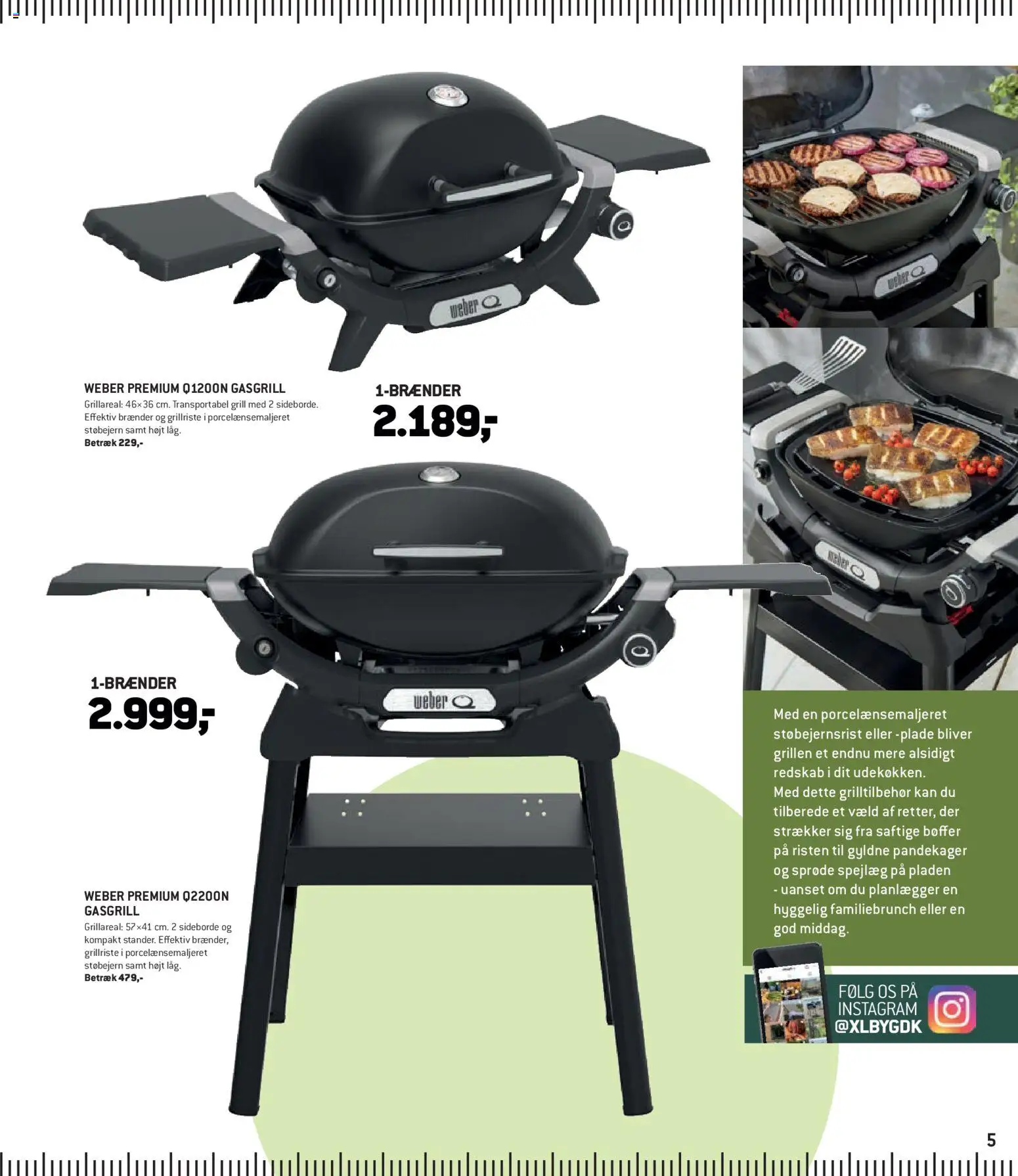 XL-BYG tilbudsavis – gyldig fra 27.03.2026 | Side: 5 | Produkter: Bøffer, Grill
