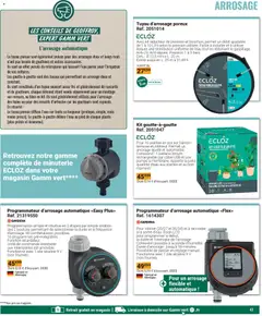 Gamm vert - Prévisualisation de Gamm vert catalogue valide à partir de 24.02.2026 | Page: 47
