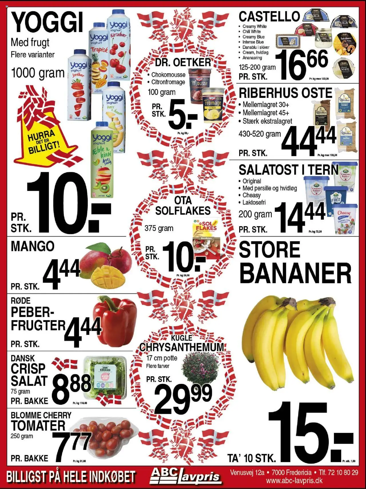 Abc Lavpris tilbudsavis – gyldig fra 03.09.2025 | Side: 6 | Produkter: Yoghurt, Jordbær, Peber, Cherry