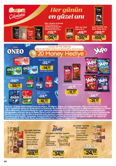 29.01.2026 tarihinden itibaren geçerli olan Migros kataloğu önizlemesi | Sayfa: 44 | Ürünler: Çikolata, Yulaf, Tablet, Ocak