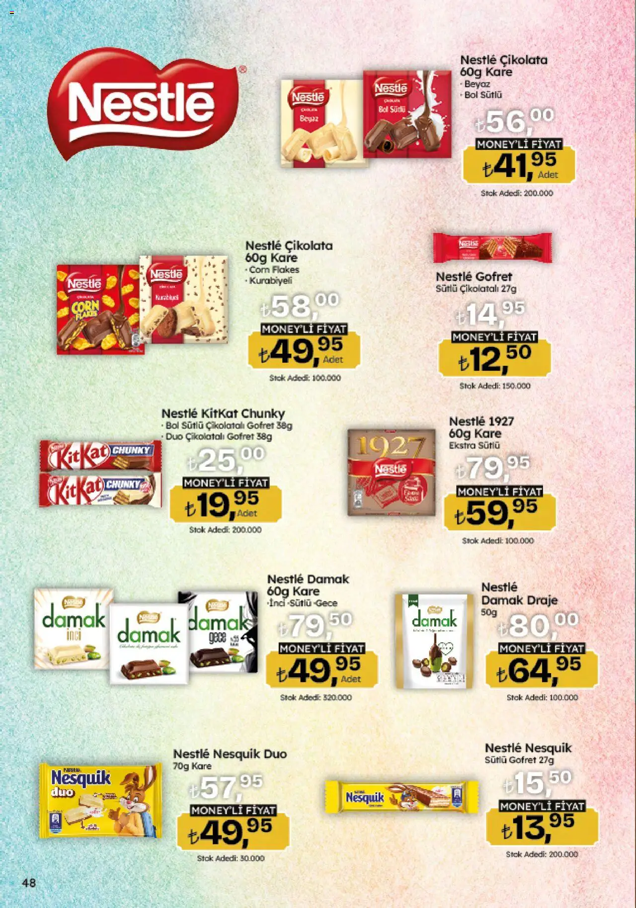 Migros Katalog - Migroskop - 26.06.2025 tarihinden itibaren geçerlidir | Sayfa: 48 | Ürünler: Gofret, Çikolatalı gofret, Çikolata