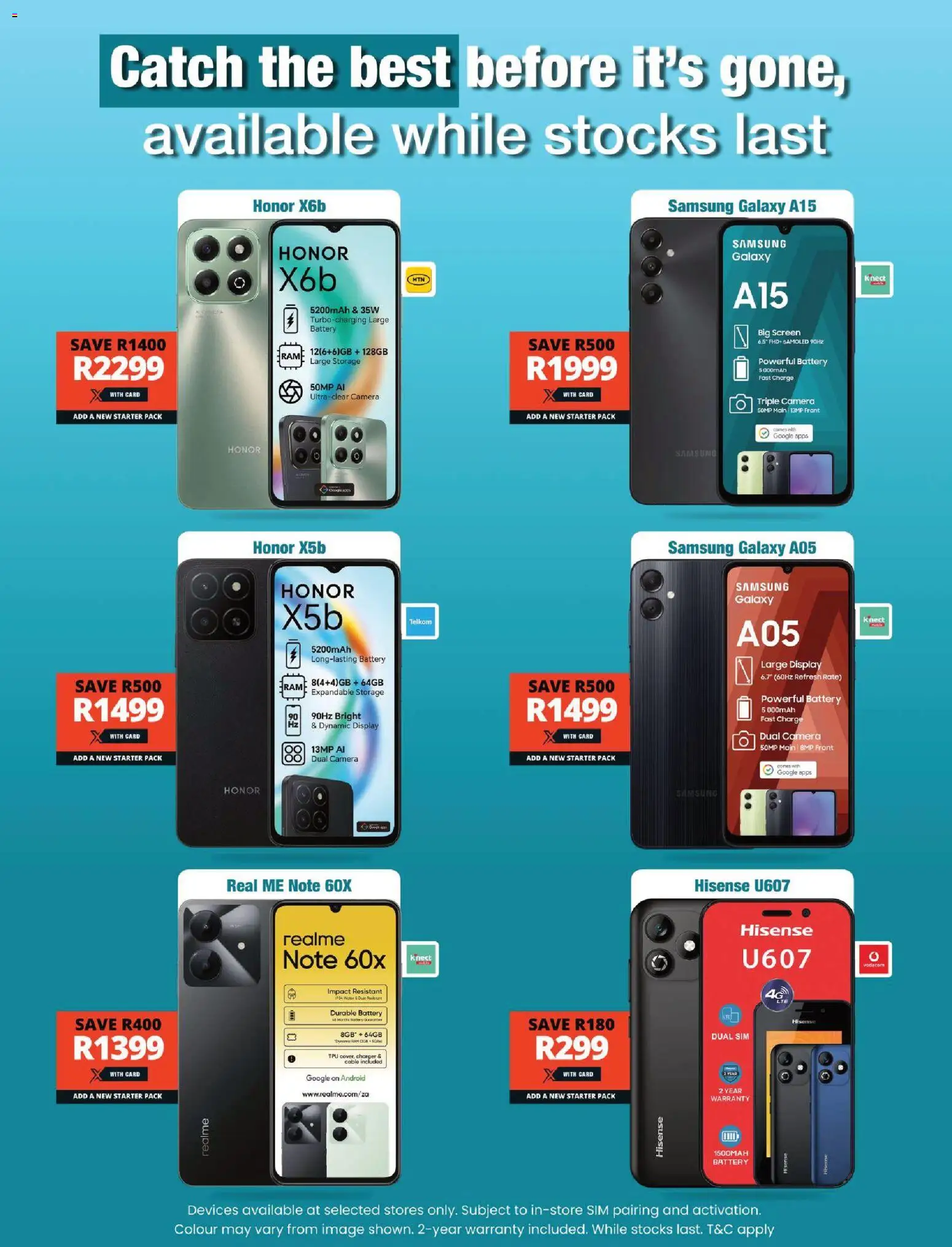 New Checkers catalogue – valid from 19.04.2026 | Page: 5 | Products: Sim, Camera, Battery