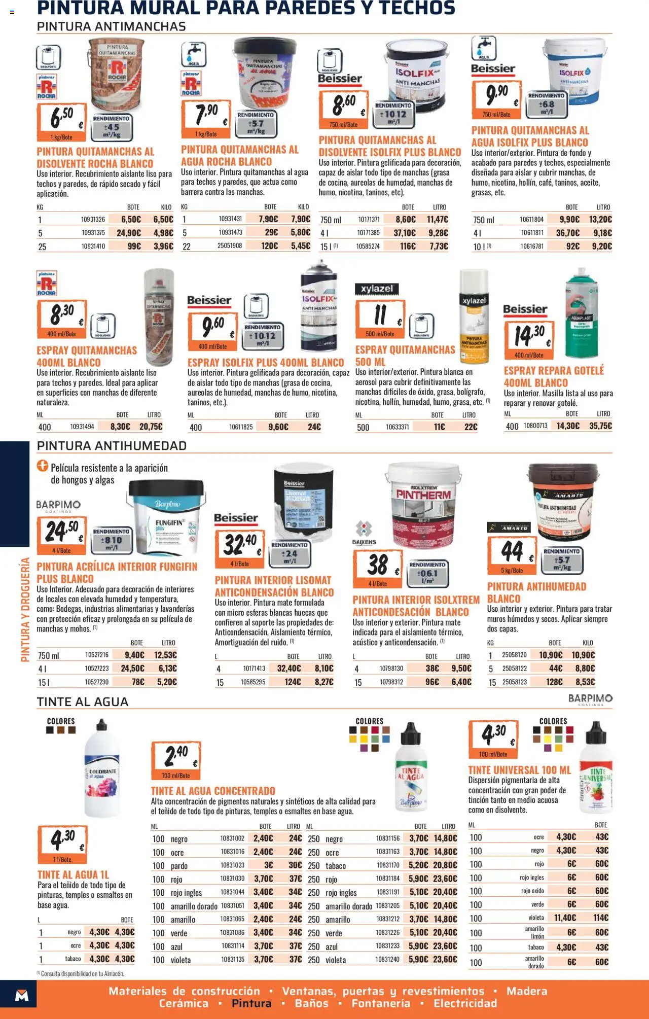 Obramat - Pamplona  │ válido desde el 10.10.2025 | Página: 44 | Productos: Tinte, Quitamanchas
