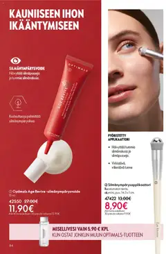 Oriflame-mainoslehti voimassa 08.10.2025 alkaen | Sivu: 84 | Tuotteet: Misellivesi, Silmänympärysvoide