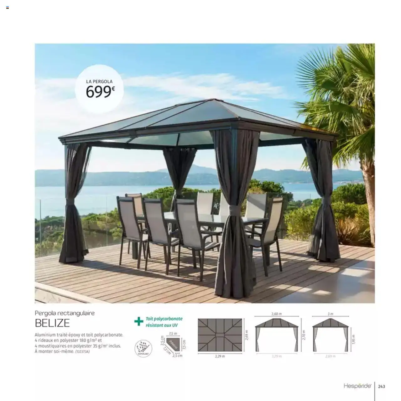  | Page: 243 | Produits: Pergola