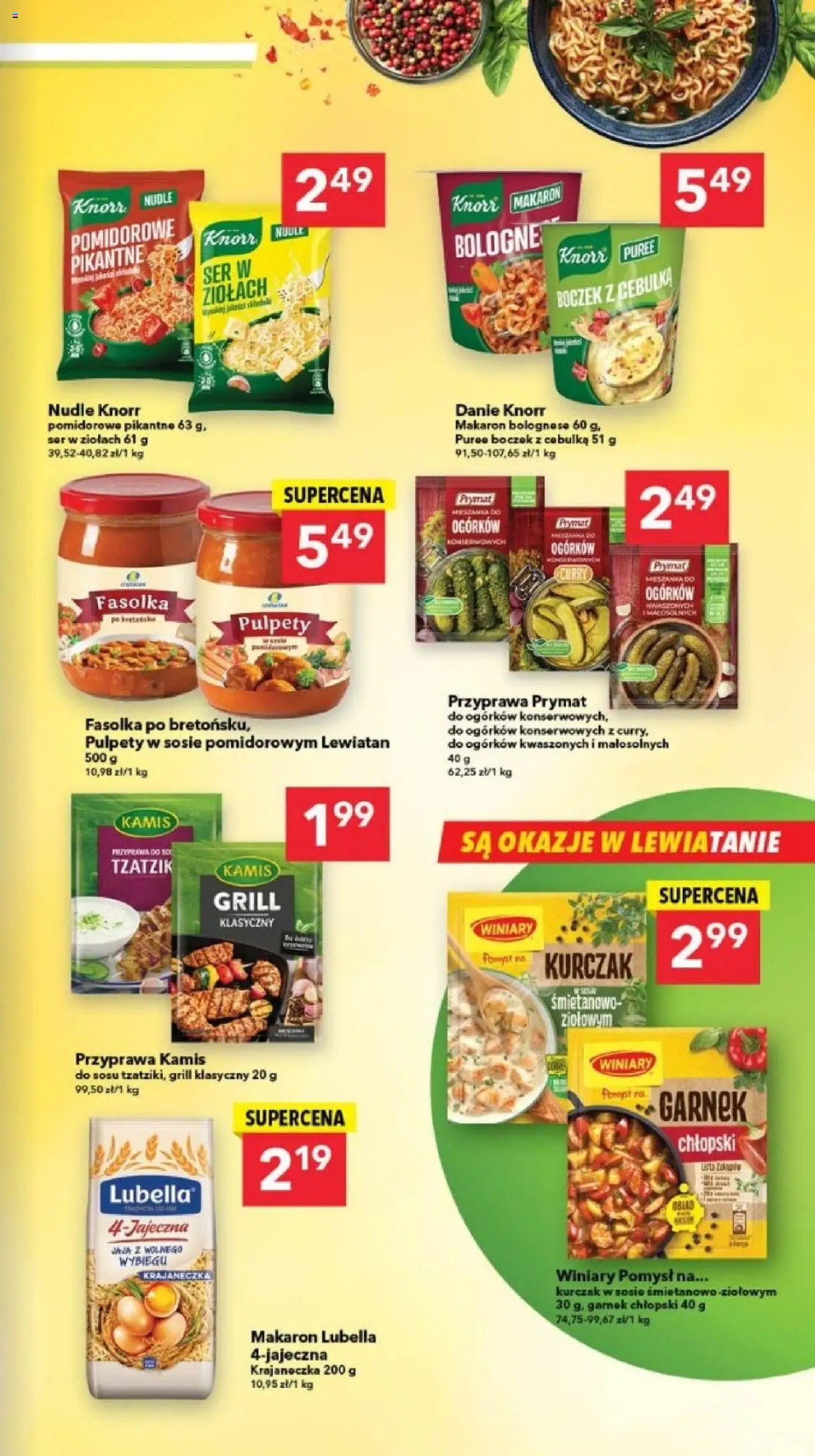 Lewiatan gazetka - Legnica od 17.06.2025 | Strona: 9 | Produkty: Grill, Garnek, Boczek, Makaron