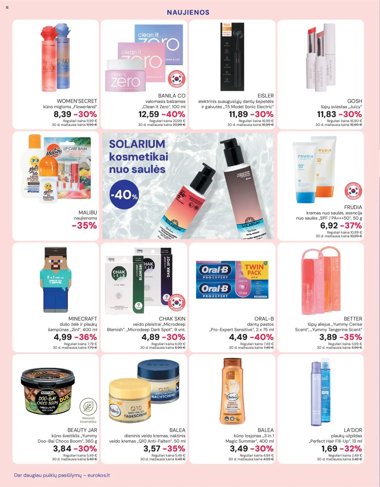 Eurokos leidinys│galioja nuo 03.07.2025 | Puslapis: 14 | Prekių: Balzamas, Šampūnas, Kremas, Dušo želė