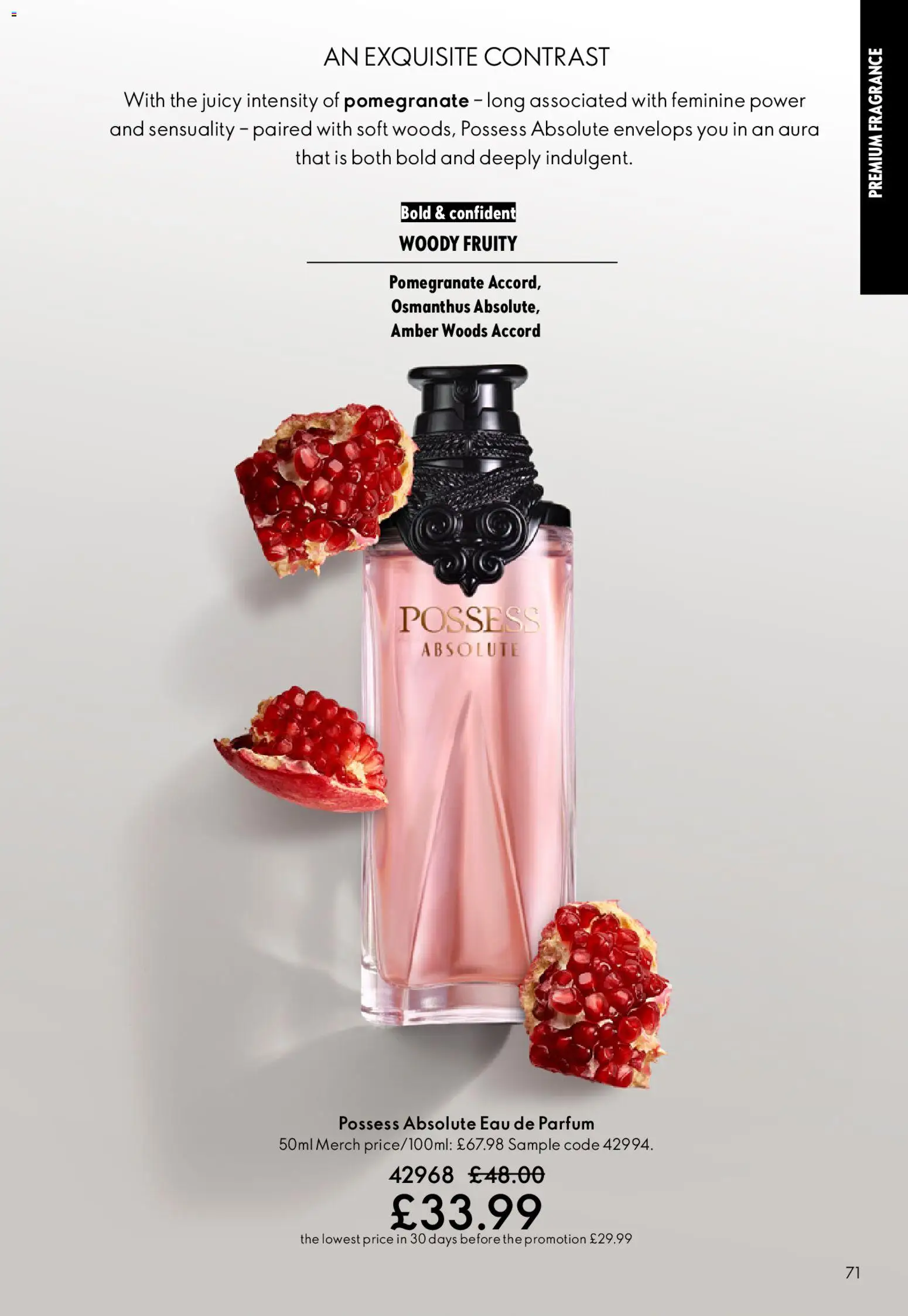 {H1} | Page: 71 | Products: Fragrance