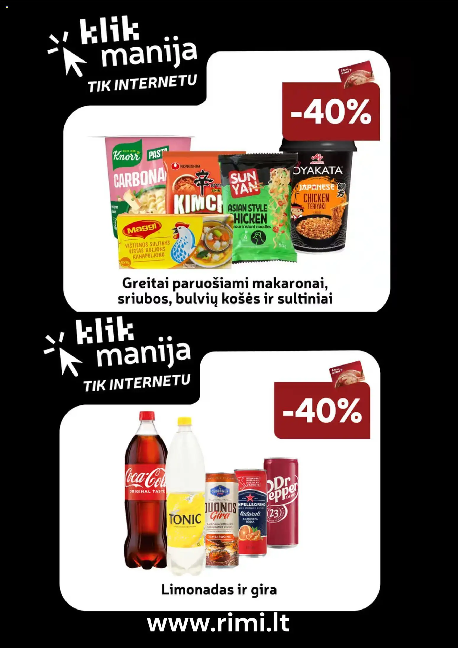 Rimi akcijos nuo 28.11.2025 | Puslapis: 8 | Prekių: Vištienos, Limonadas