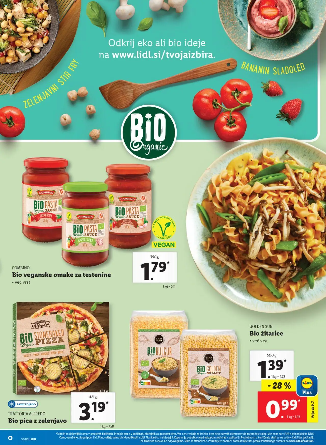 Lidl - Maribor │ velja od 03.07.2025 | Stran: 24 | Izdelki: Pica, Testenine, Sladoled