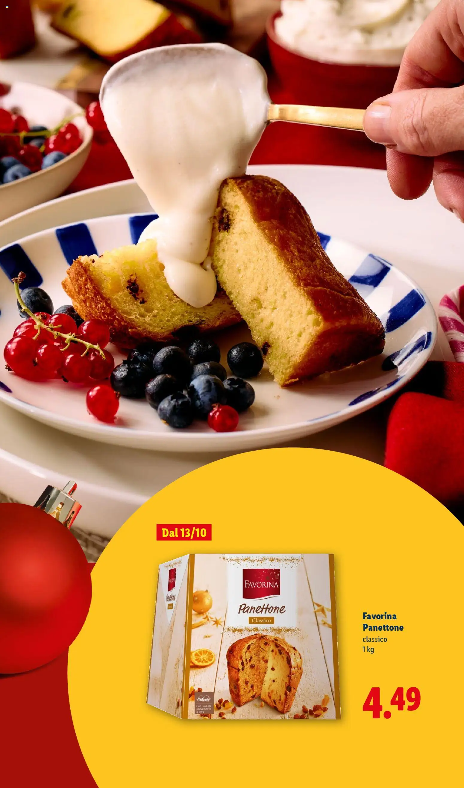 Volantino Lidl del 24.10.2025 | Pagina: 45 | Prodotti: Uova, Panettone, Terra