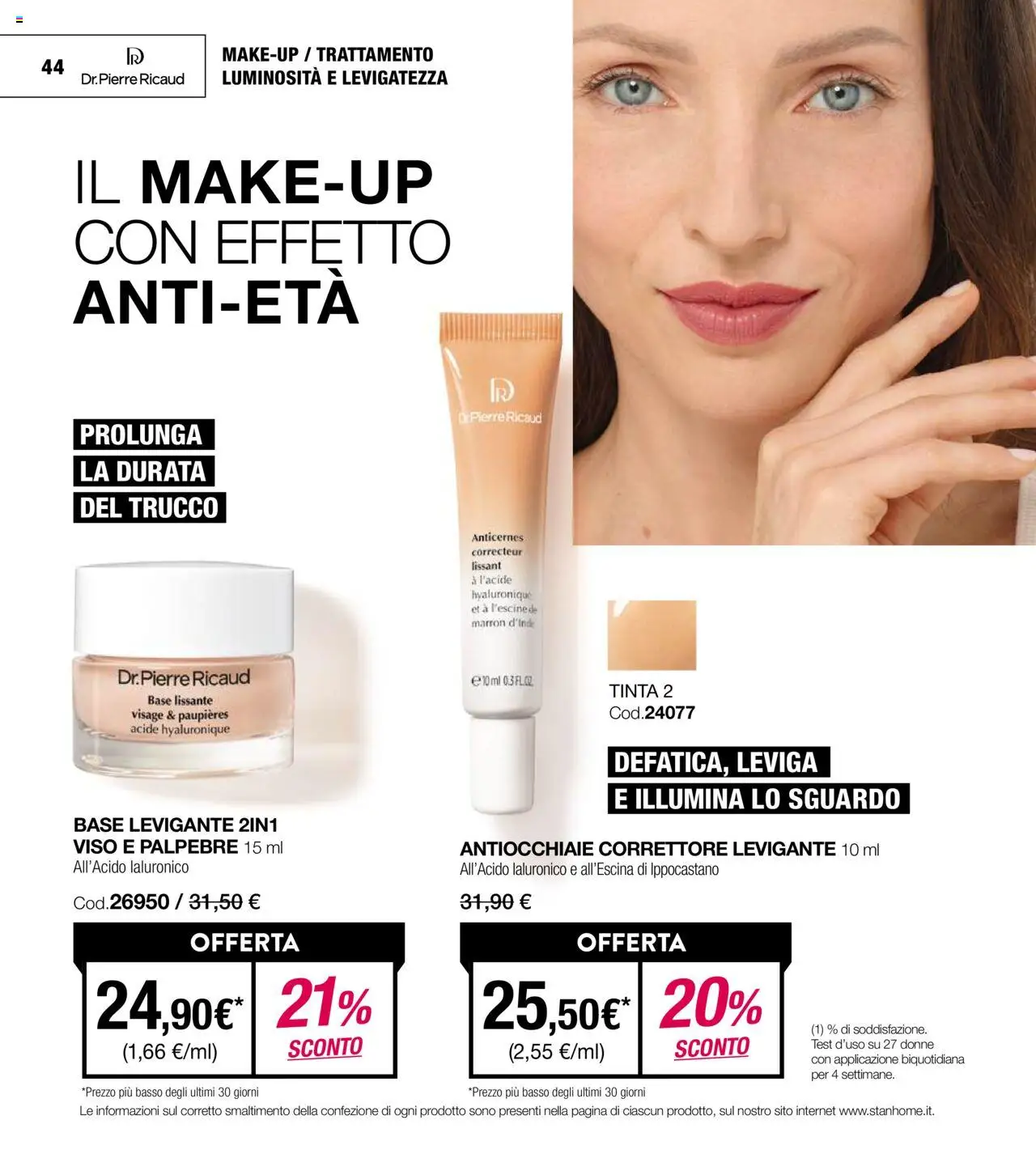 Volantino Stanhome del 05.08.2025 | Pagina: 44 | Prodotti: Trucco, Correttore
