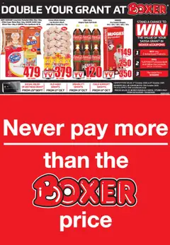 Boxer specials catalogue – valid from 02.10.2025