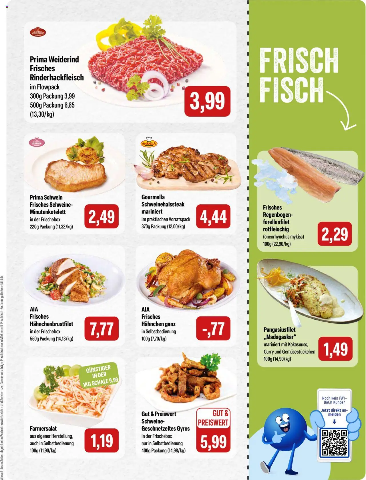Feneberg Angebote - gültig ab dem 21.08.2025 | Seite: 3 | Produkte: Hahnchen, Fisch, Gyros
