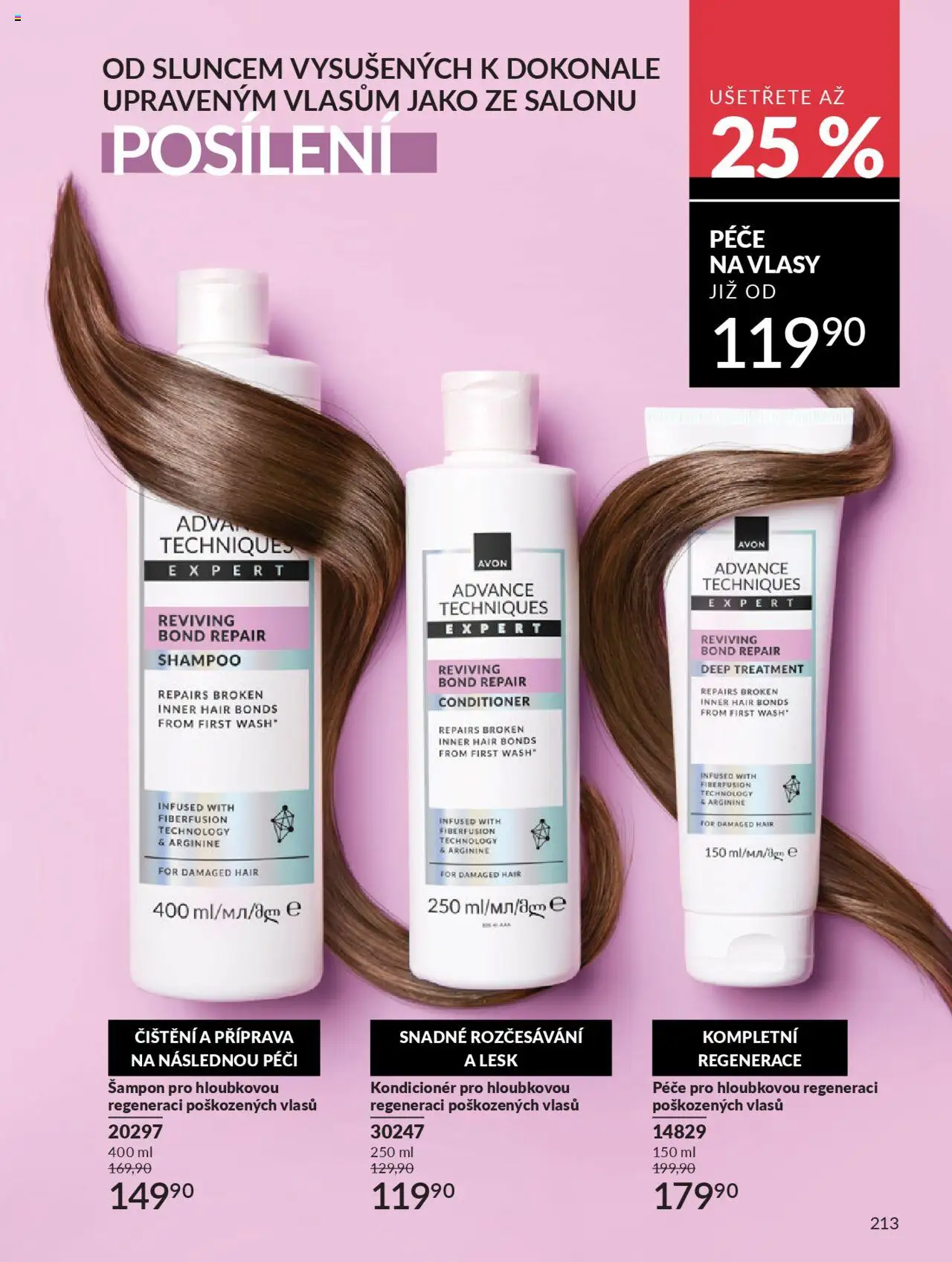 Avon katalog 9/2025 od 01.09.2025 | Strana: 215 | Produkty: Šampon, Kondicionér