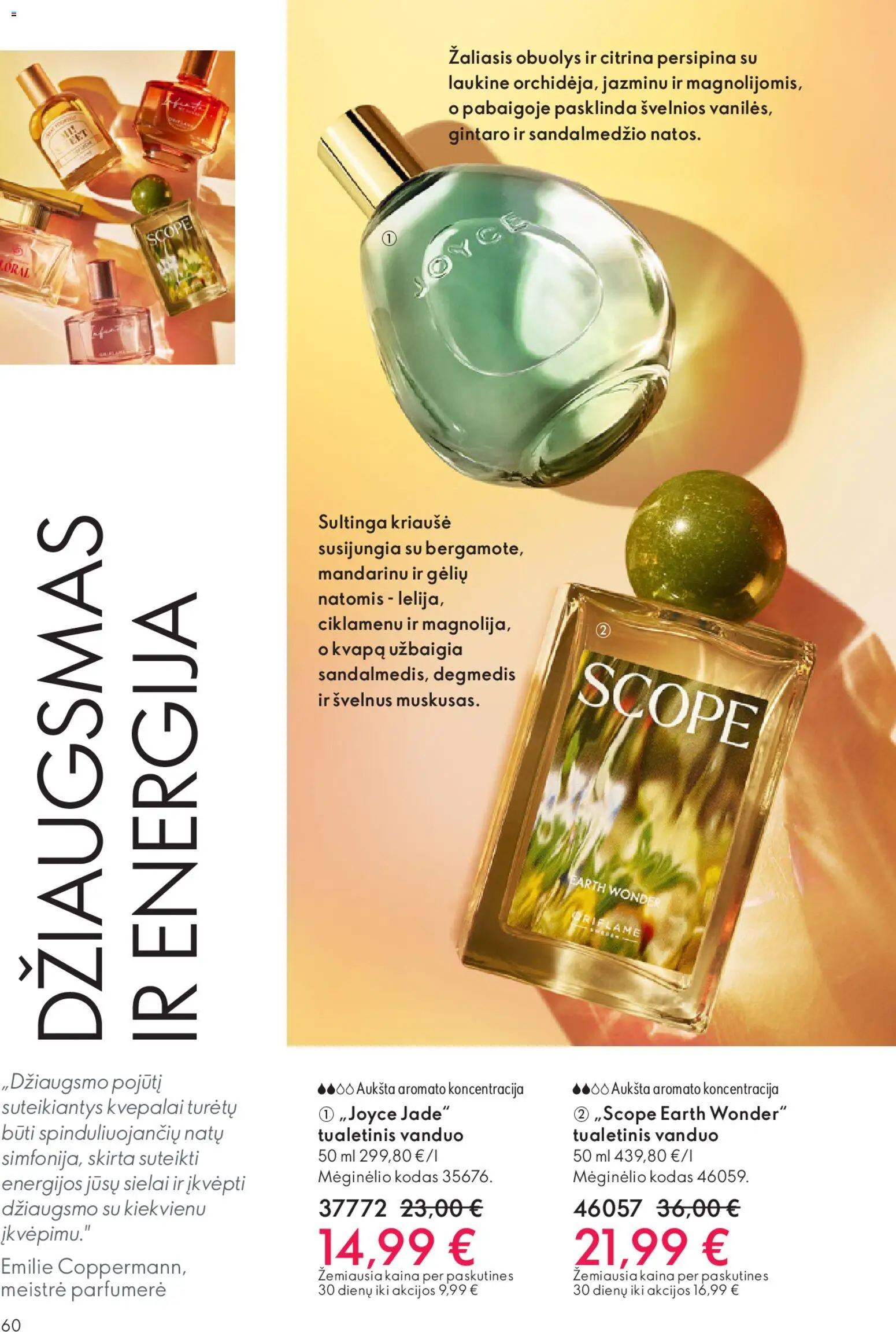 Oriflame akcijos nuo 31.12.2025 | Puslapis: 60 | Prekių: Kvepalai, Tualetinis vanduo