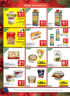 AIBE leidinys galioja nuo 18.12.2025 | Puslapis: 14 | Prekių: Grietinėlė, Pienas, Jogurtas, Varškė