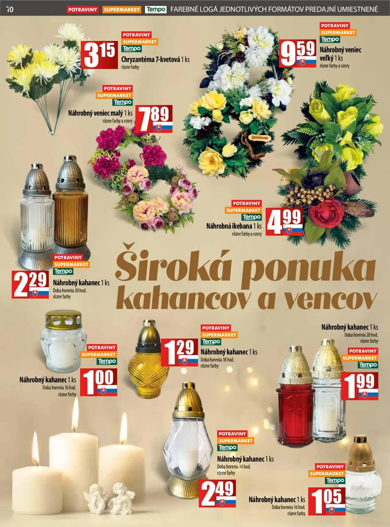 Nové COOP Jednota akcie – leták je platný od 09.10.2025 | Strana: 10