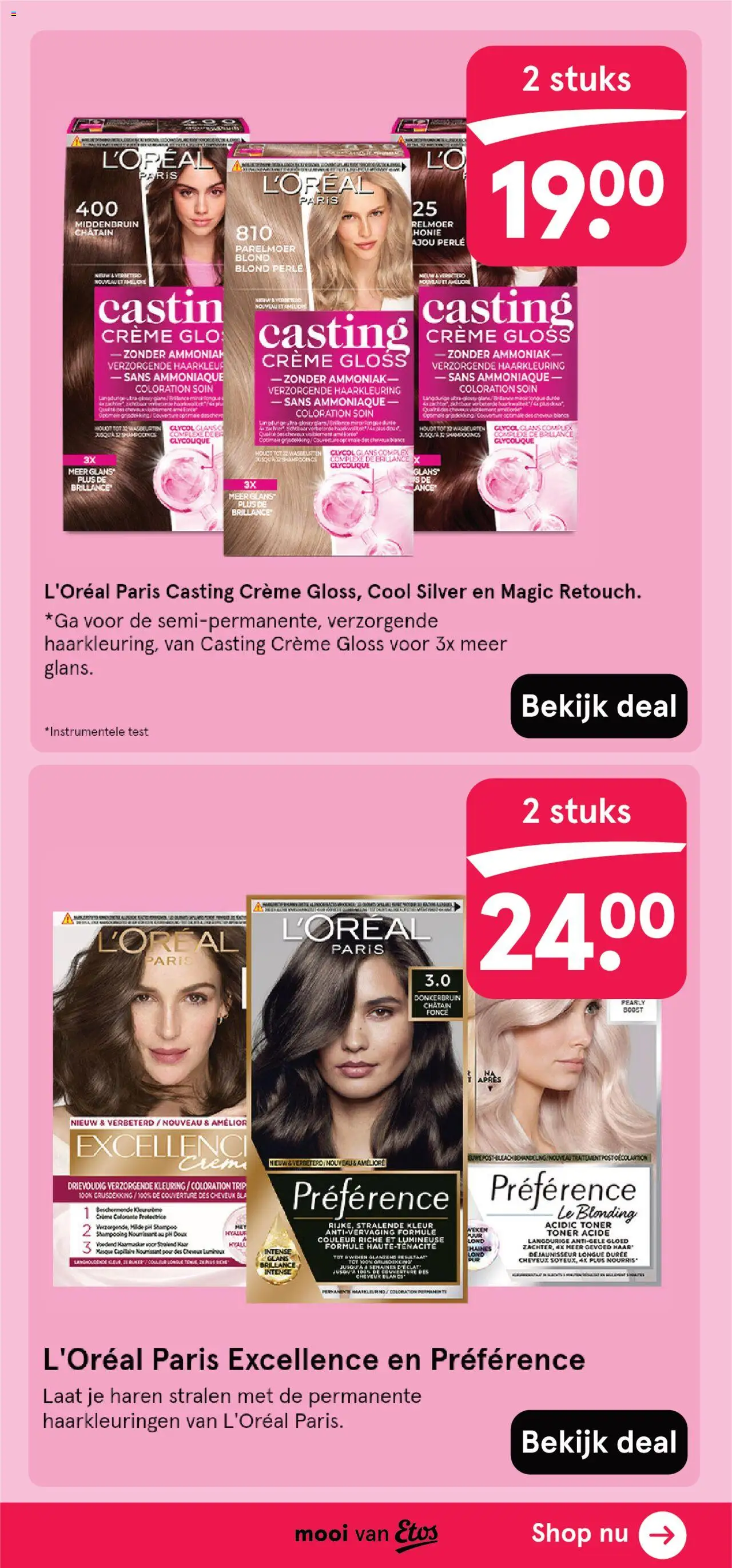  | Pagina: 57 | Producten: Toner, Boost, Shampoo, Haarkleur
