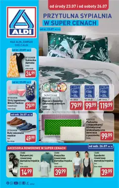 Pogląd oferty "Aldi Gazetka - Hity od Środy i od Soboty" - ważna od 23.07.2025