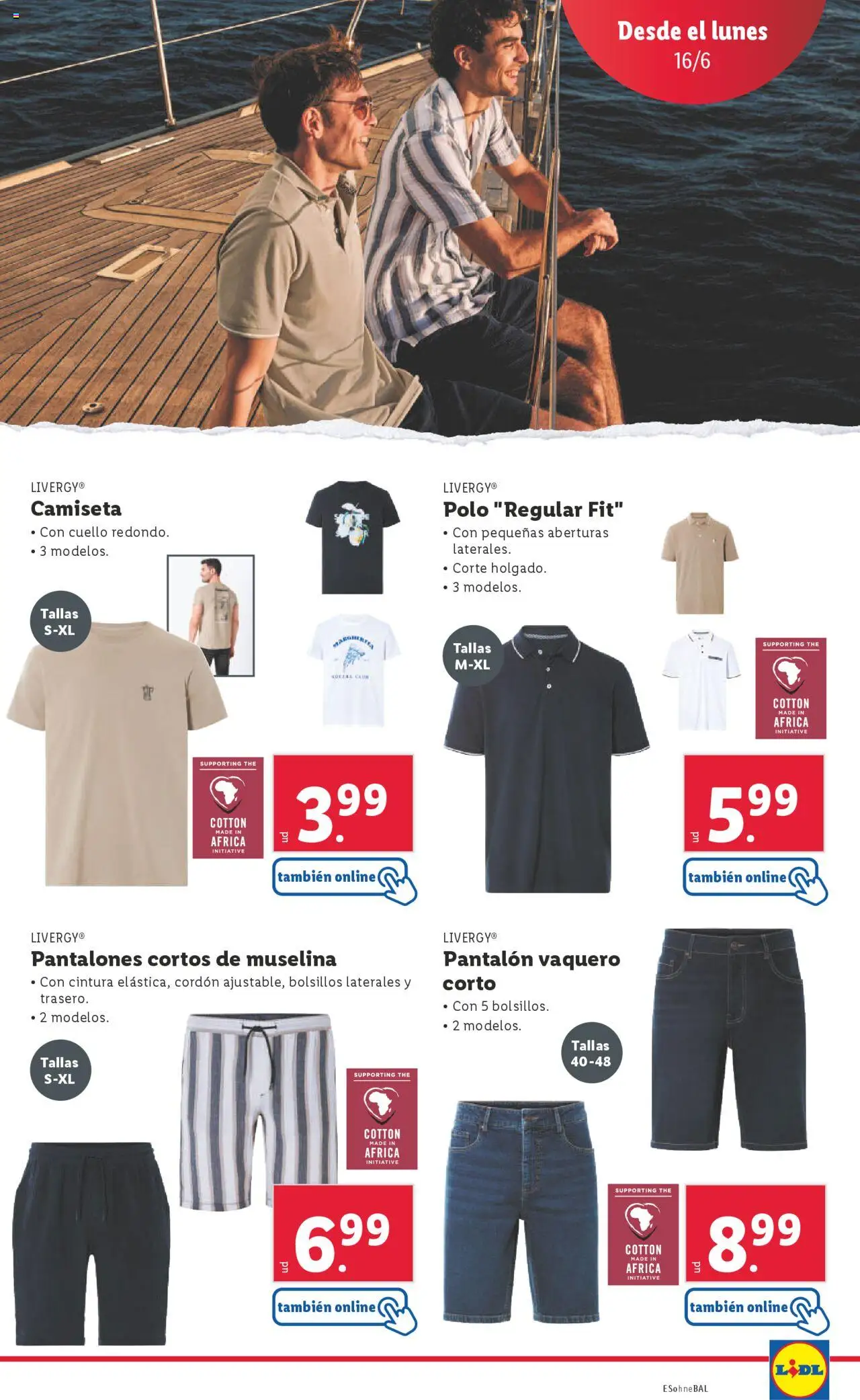 Lidl catálogo de bazar MAD │ válido desde el 16.06.2025 | Página: 13 | Productos: Pantalones