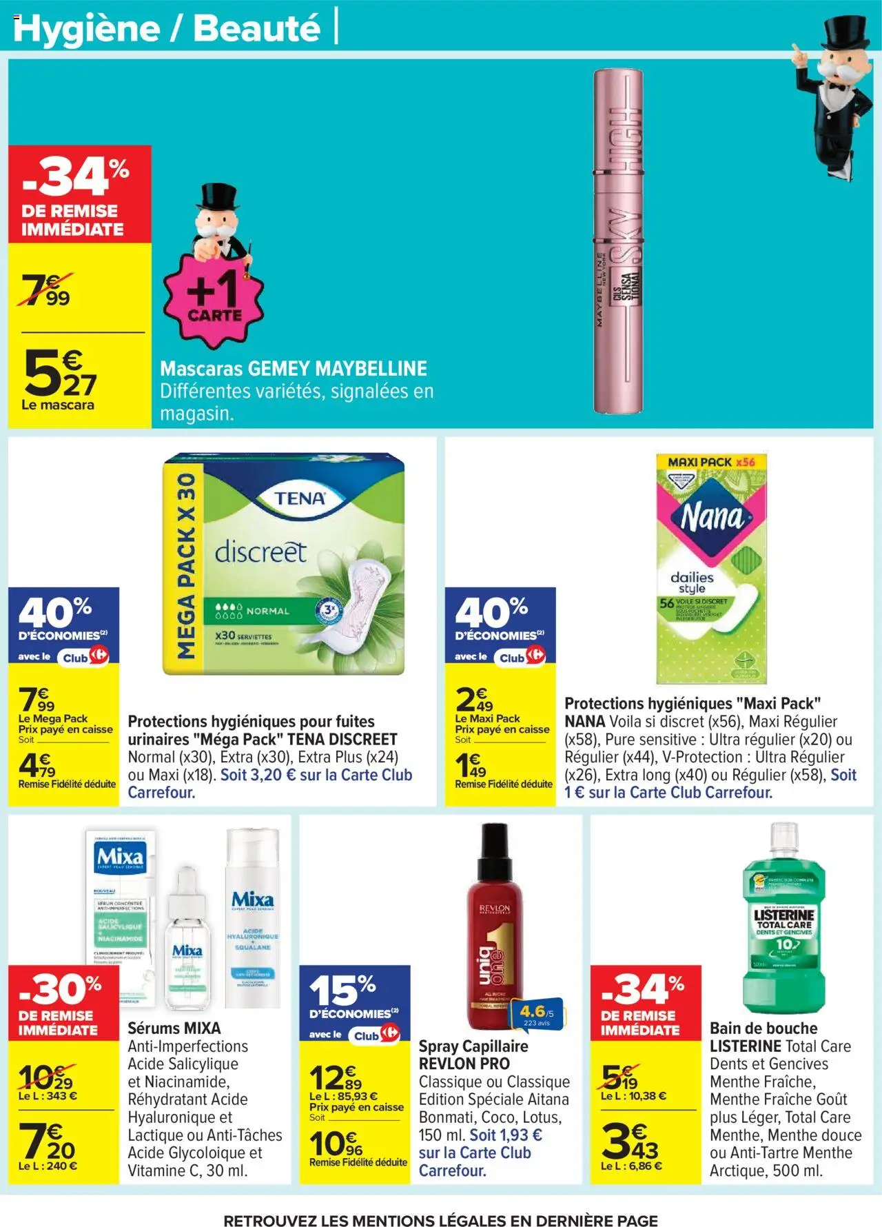  | Page: 59 | Produits: Menthe, Serum, Mascara, Bain de bouche