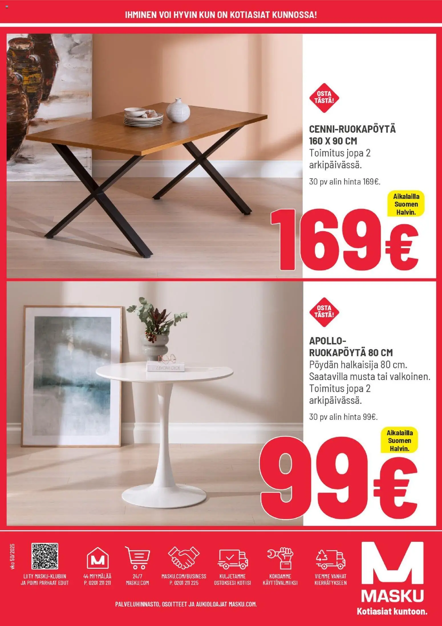 Masku tarjoukset – voimassa 08.12.2025 alkaen | Sivu: 12 | Tuotteet: Voi