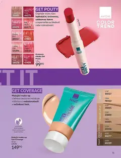 Náhled letáku Avon katalog 2/2026 od 01.02.2026 | Strana: 75 | Produkty: Makeup, Čaje, Cappuccino, Rtěnka