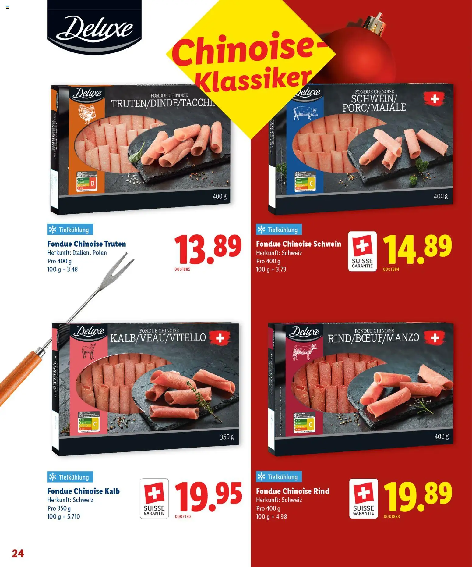 Lidl Aktionen Weihnachten – gültig ab 30.10.2025 | Seite: 24