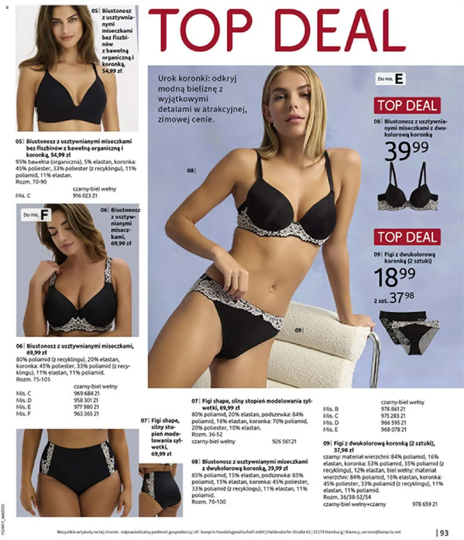 BonPrix Katalog - Na Listę Życzeń od 15.12.2025 | Strona: 95 | Produkty: Top, Biustonosz