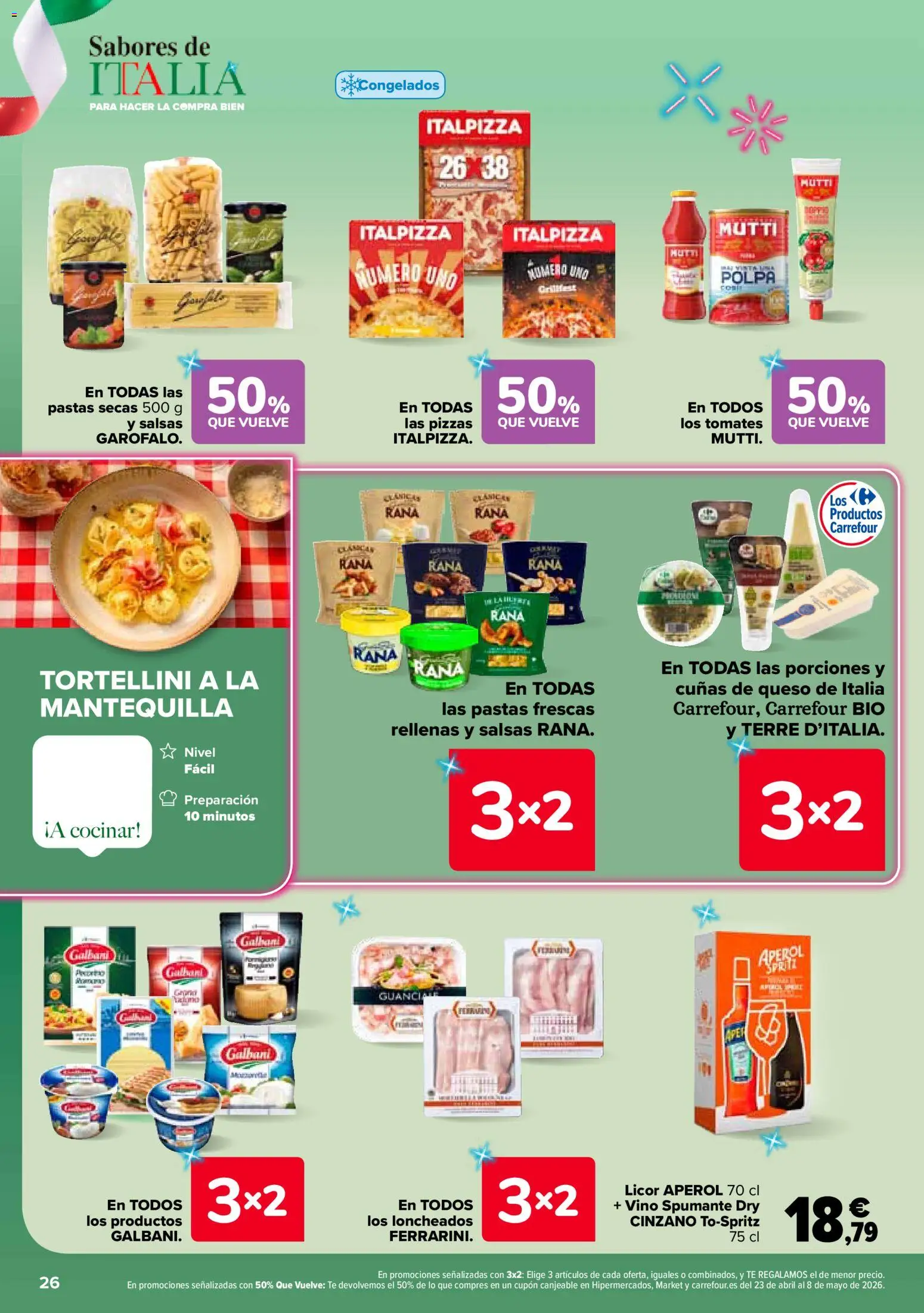 Carrefour folleto │ válido desde el 07.04.2026 | Página: 26 | Productos: Queso, Vino, Tomates, Συσκευή ροής