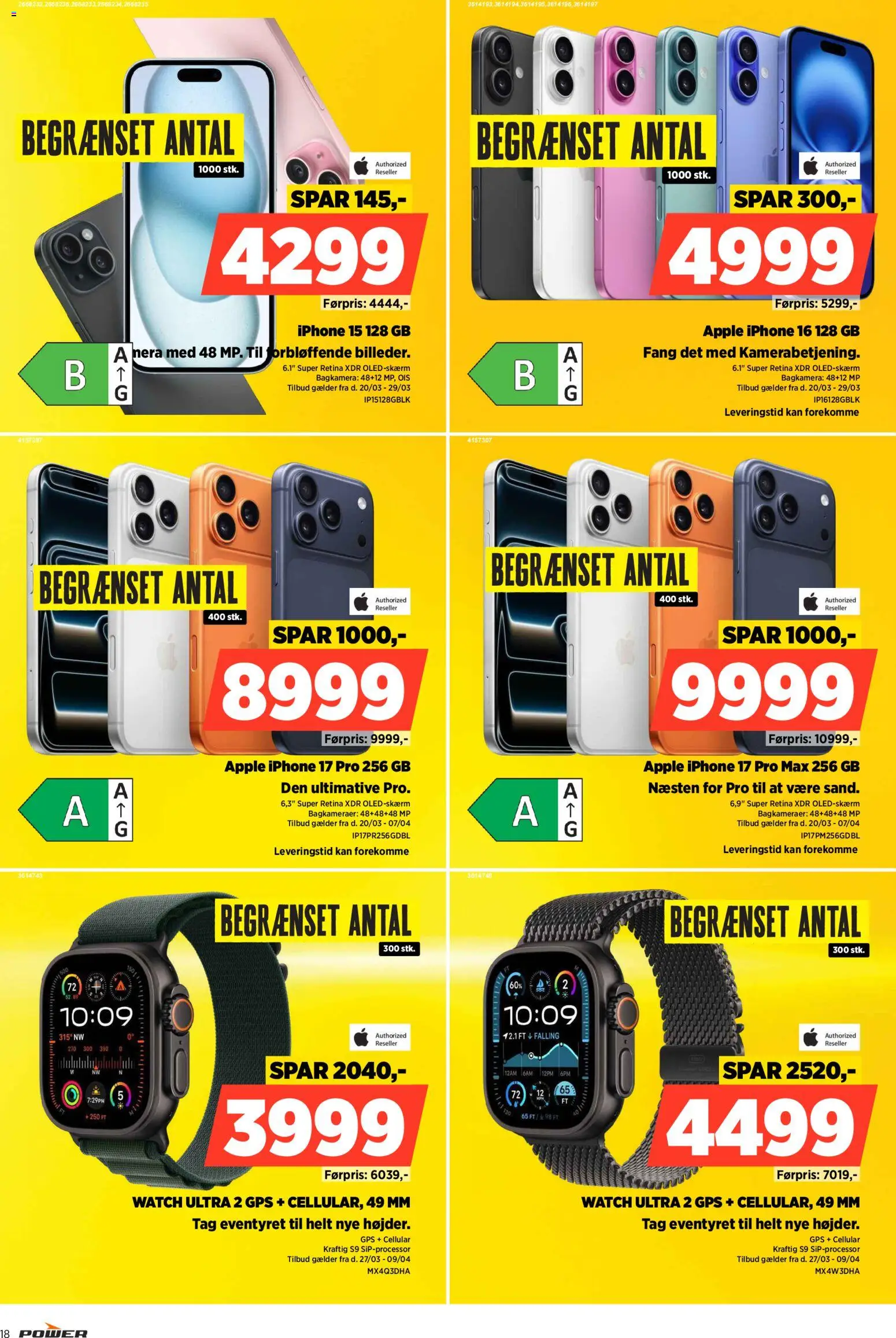 Power tilbudsavis – gyldig fra 01.04.2026 | Side: 18 | Produkter: GPS